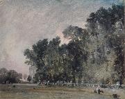 John Constable Landscape study:Scene in a park oil painting reproduction